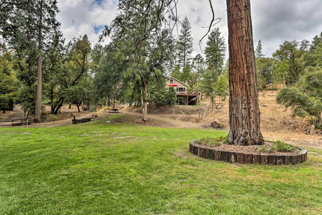 Rustic Oakhurst Retreat Less Than 4 Mi To Bass Lake! Villa Esterno foto